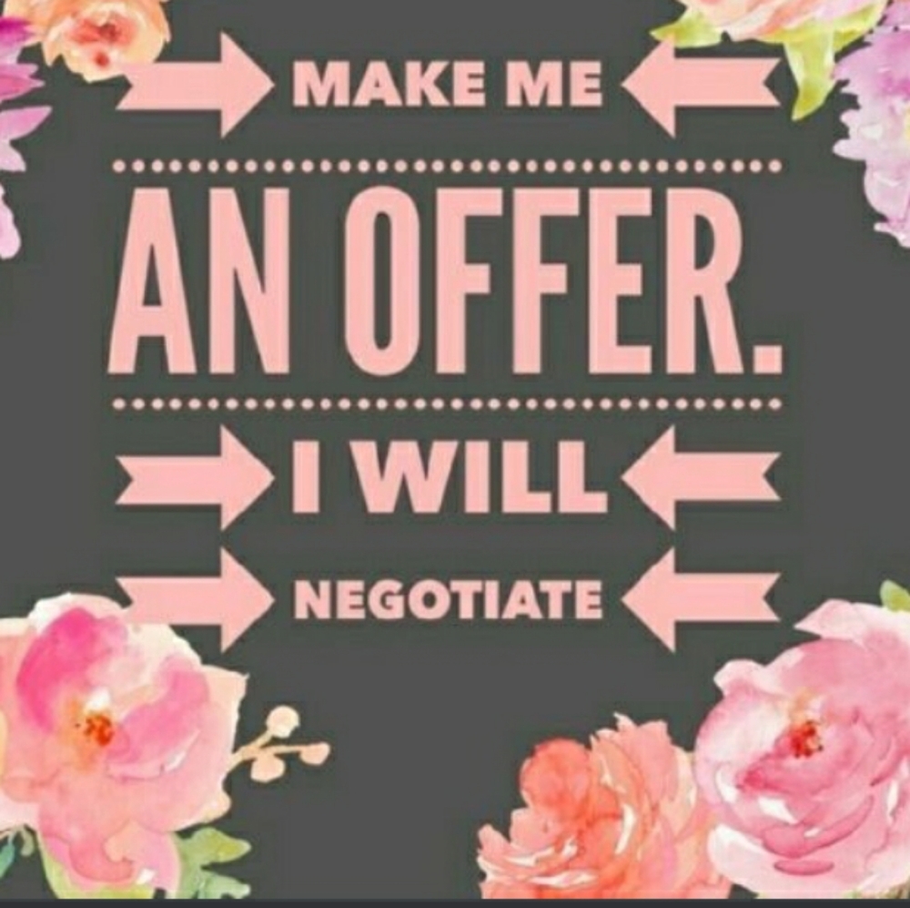 Make me a offer on any product and I will negotiate a deal